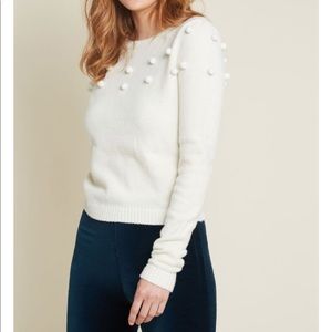 ModCloth Poppin’ Bobbles Sweater